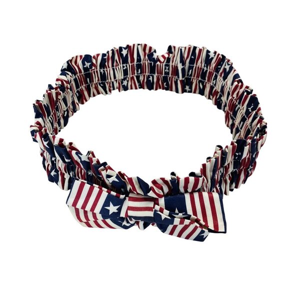Longaberger Patriotic Vintage American Flag Basket Garter - Picture 2 of 5